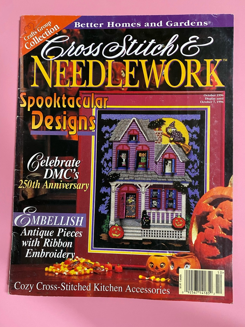 Better Homes and Gardens Cross Stitch & Needlework Magazine - October 1996